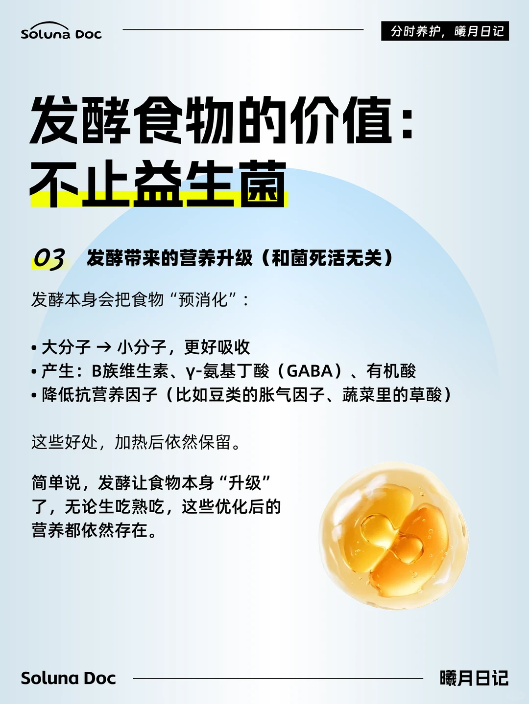 发酵食物熟吃依然有用 4